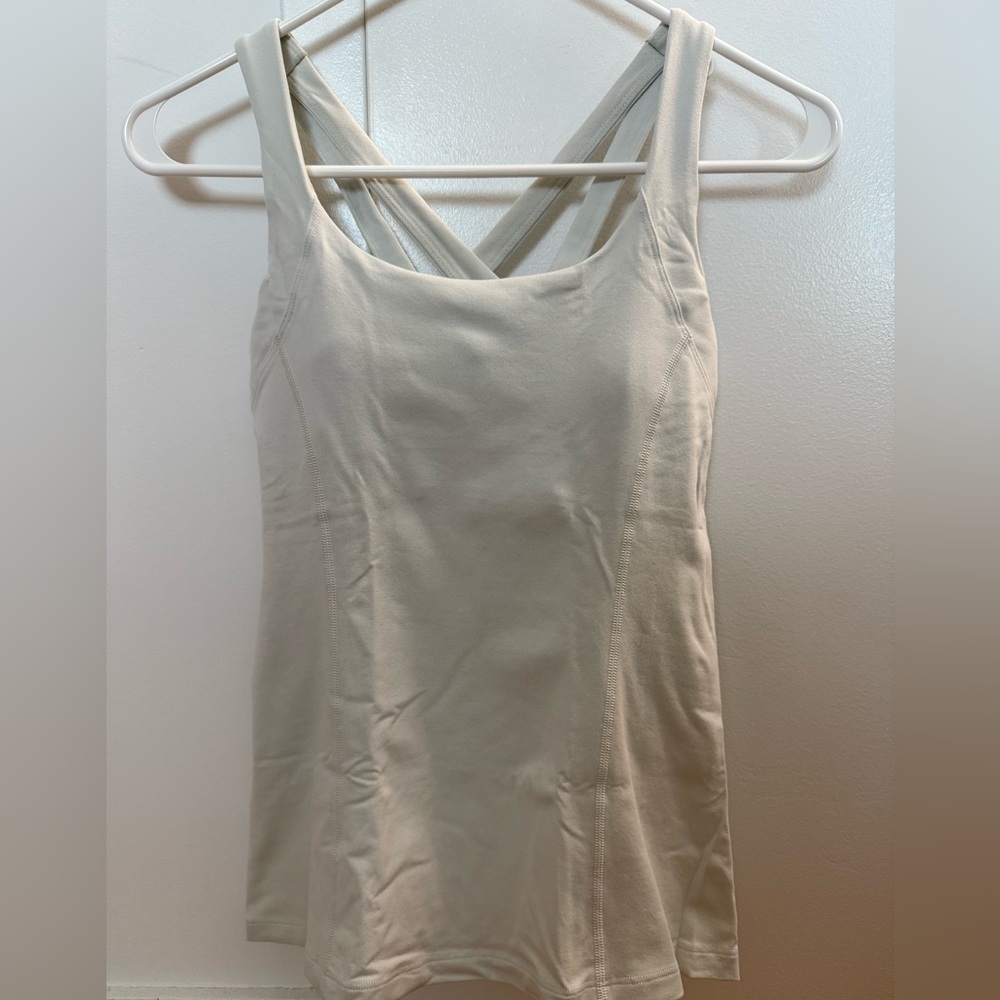 lululemon athletica Light Green Tank Top